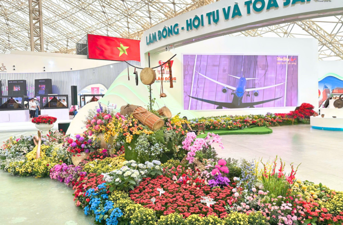 Dalat Hasfarm đồng hành cùng gian trưng bày tỉnh Lâm Đồng tại Triển lãm Thành tựu Đất nước