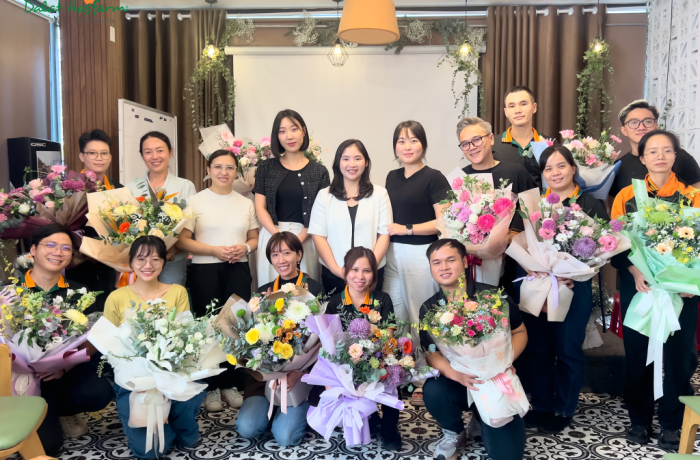 Dalat Hasfarm & Kukka: Lan tỏa cảm hứng từ nghệ thuật cắm hoa Hàn Quốc