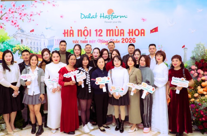 Tiệc Thân Mật Mừng Xuân 2026 – Hà Nội 12 Mùa Hoa