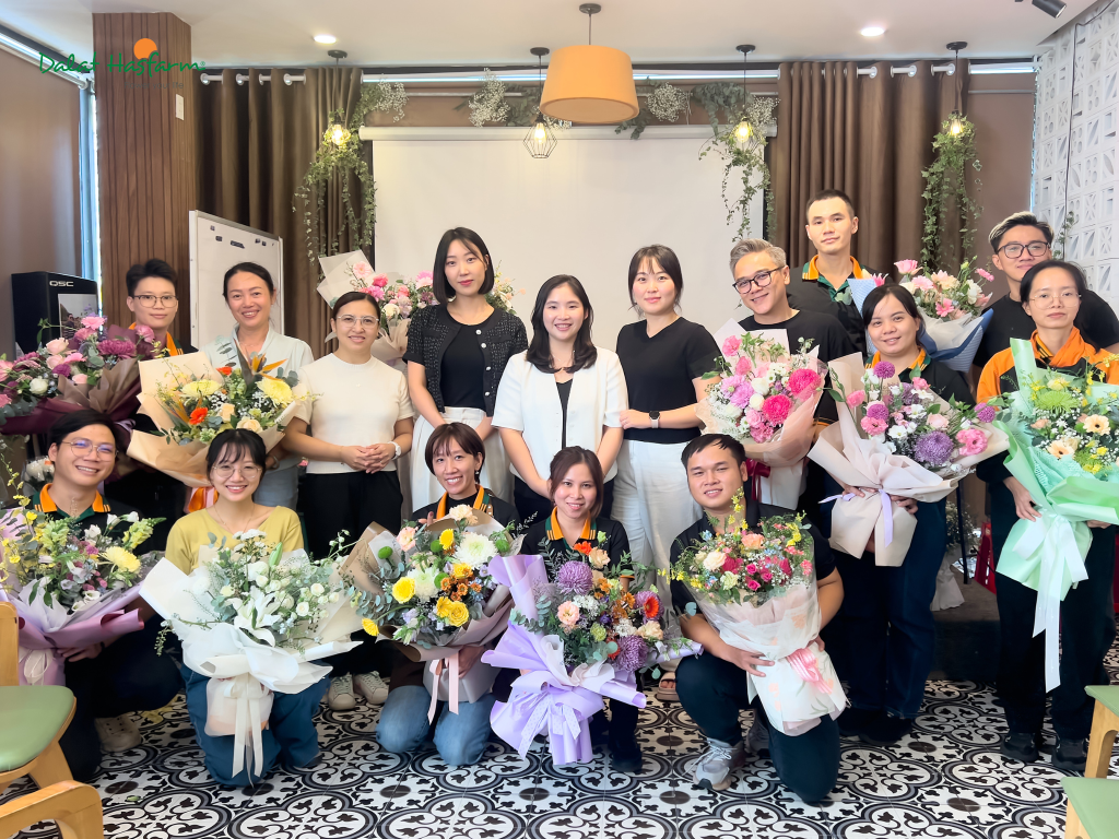 Dalat Hasfarm & Kukka: Lan tỏa cảm hứng từ nghệ thuật cắm hoa Hàn Quốc